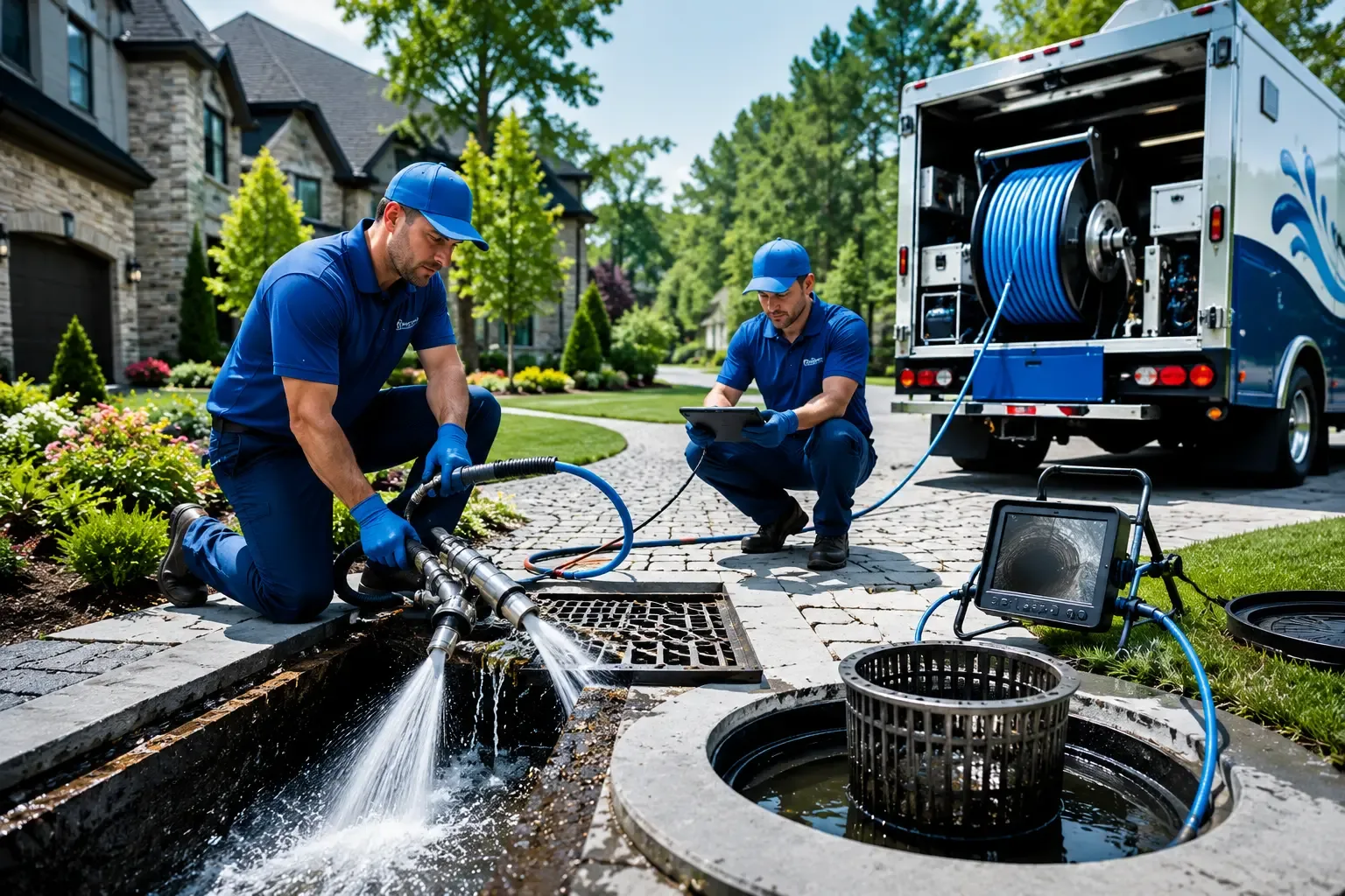 Local outdoor drain cleaning professionals in Nashville, IL