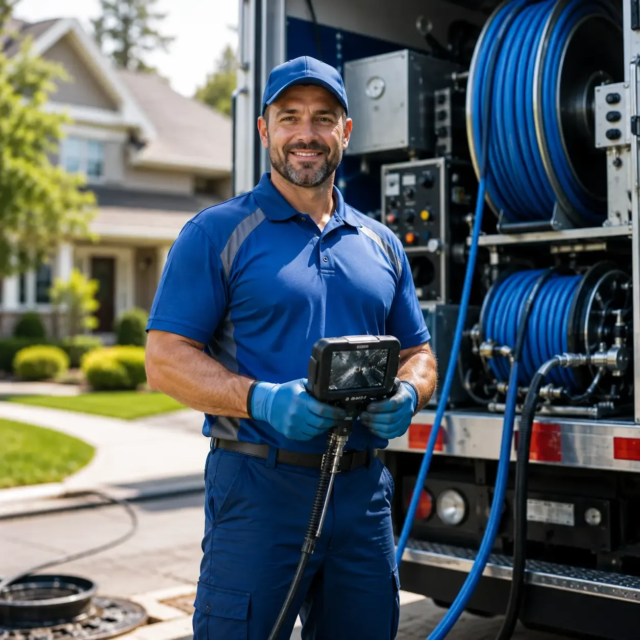 Local outdoor drain cleaning specialists in Nashville, IL